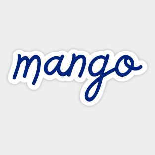 mango - Thai blue - Flag color Sticker